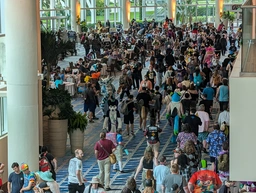 zoom-in on the crowd