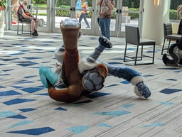 (1/3) delta and kaelin wrestle