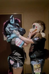 (2/7) shots of Ziggy and Scrumble