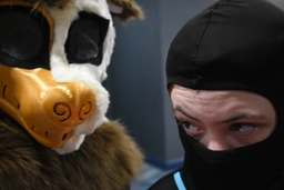 (5/7) shots of Ziggy and Scrumble