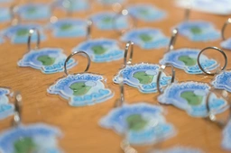photo of the FFF keychain danglers