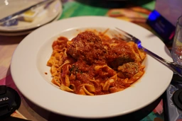 we had Italian over in little Italy and the spaghetti was, as it turns out, good