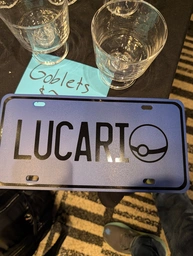i had to grab a Lucario vanity plate from a vendor by the name of MajikCraft