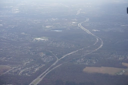 snuck a shot out the window on the flight back