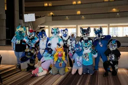 (1/6) blue dog group photo