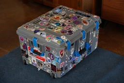 (1/2) suitcase before